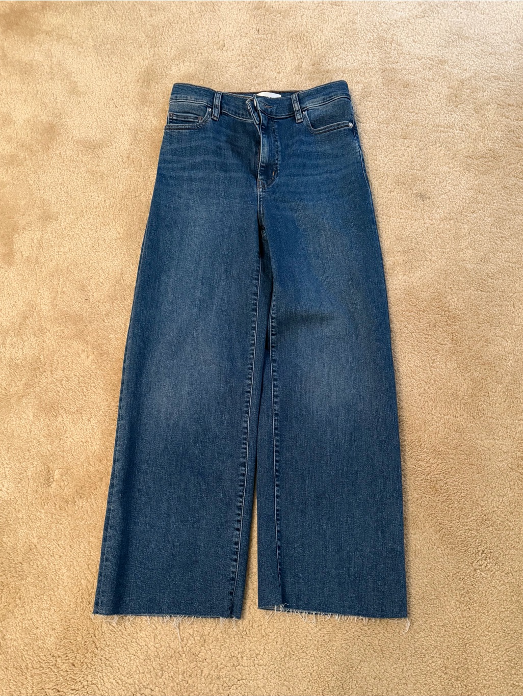 Frame Le Slim Palazzo Crop Jeans Size 27